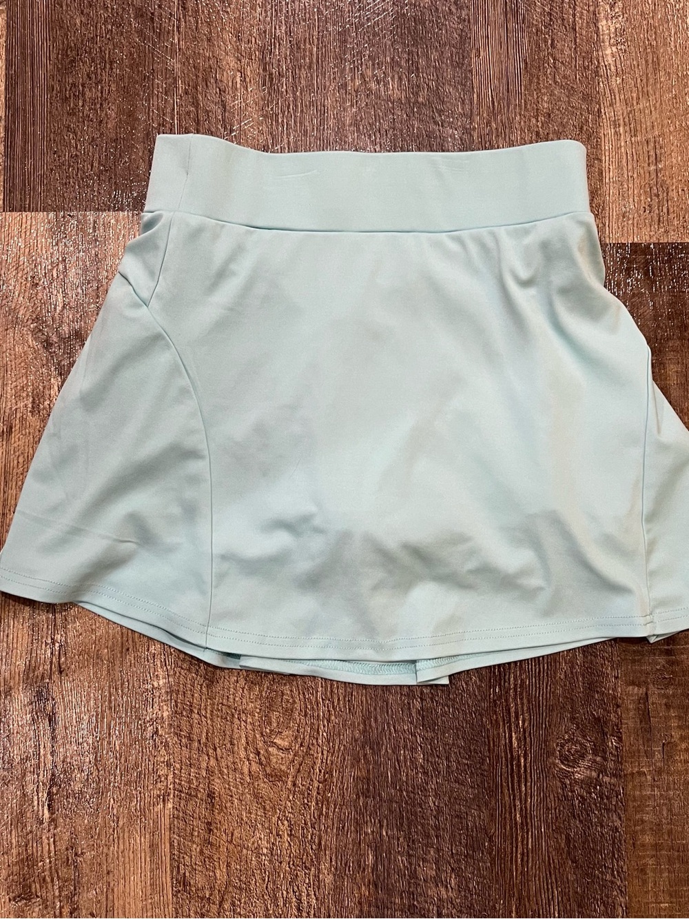 Werena Light Mint Circle Skater Tennis Pickleball Skort. Size L